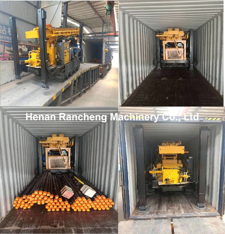 Maszyna do wiercenia studni wodnych do wiercenia w głębokości 800 m we wszystkich rodzajach gleby