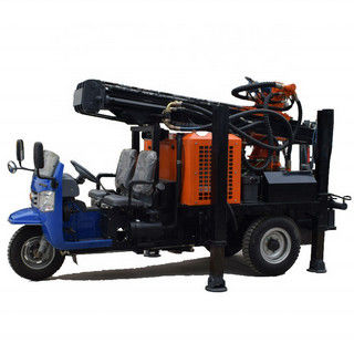 200m 22 HP Futian Marki Trójkołowy zamontowany hydrauliczne DTH wiertarki z wyższą mocą powietrza