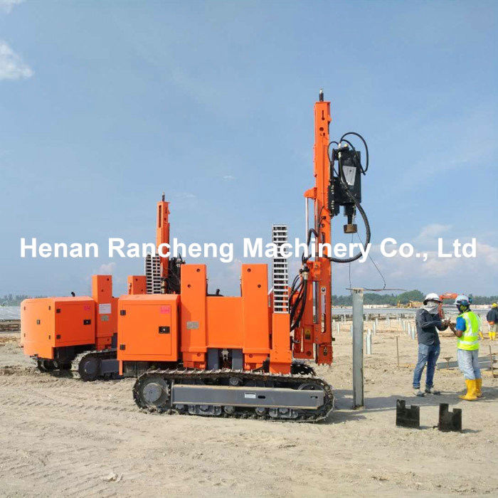 Maszyna wiertnicza 114HP / Kierowca słonecznych sterów / Maszyna / Urządzenia do instalacji słonecznych sterów
