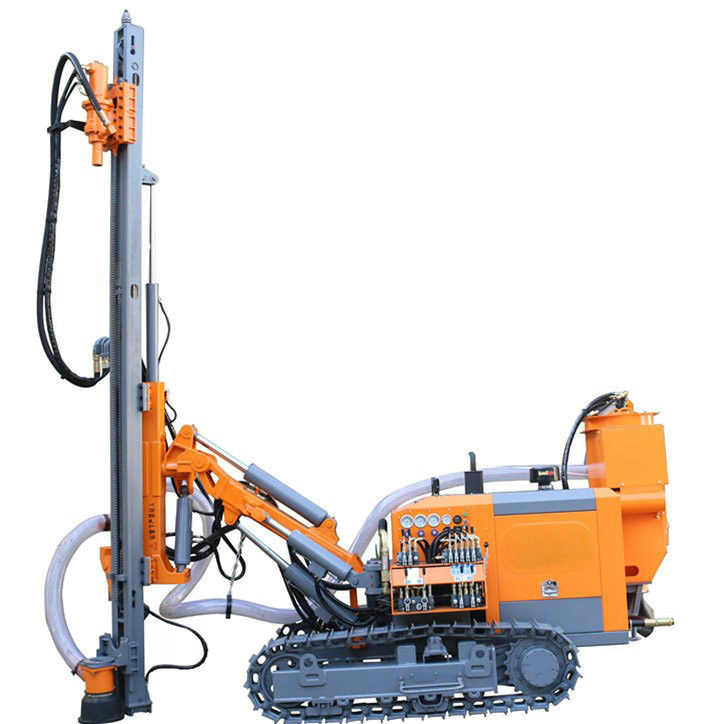 Hydrauliczny czołg DTH w dół wiertarki 68HP Silnik wysokoprężny 20m Głębokość wiertarki