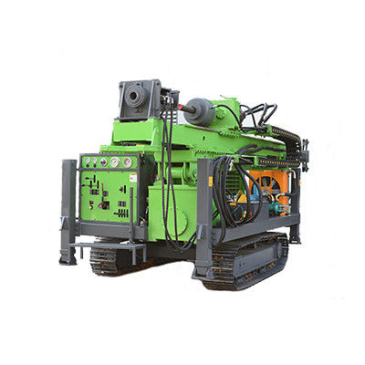800 - 1400m Głębokość Hydraulic Core Drilling Rig Machine 118KW Silnik 6 cylindrów