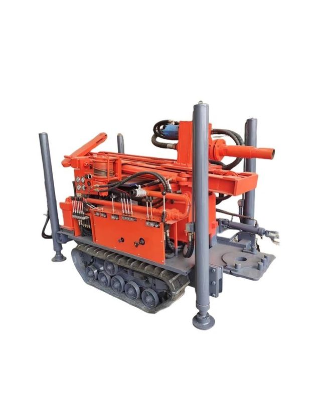 Maszyna do wiercenia studni wodnych o głębokości 180 m 77,3 kW Silnik Crawler Woda do wiercenia studni