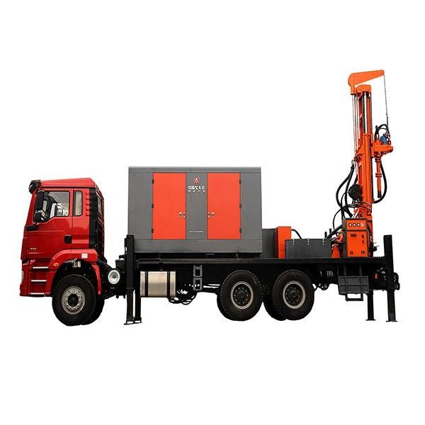200 m Głębokość wiercenia Wodny studnia wiertarka 118HP Cummins 115 - 350 mm Bore Dia
