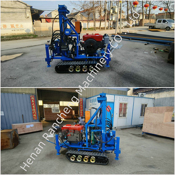 Mały hydrauliczny cylinder wiertniczy 160m Głębokość Wodnik Maszyna żeglarska zamontowana wiertarka wiertnicza do wiertnictwa studni wodnych do sprzedaży