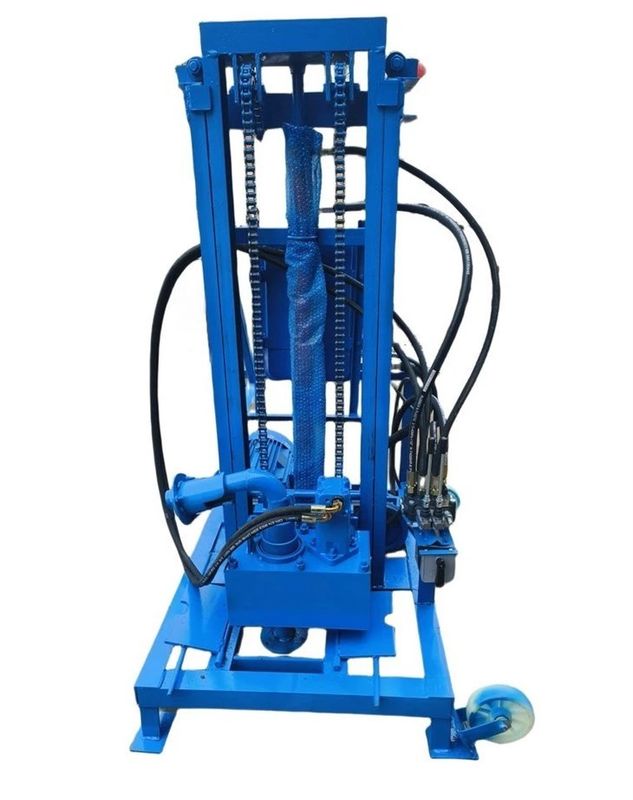 Mała przenośna maszyna do wiercenia studni wodnych 11KW 1500mm Drill Rod Dia 150m Głębokość wiercenia