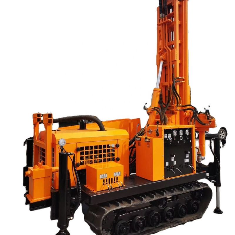 200m 5800Kg Hydraulic Water Well Drilling Machine Z 58KW silnikiem wysokoprężnym i 5T siłą podnoszącą