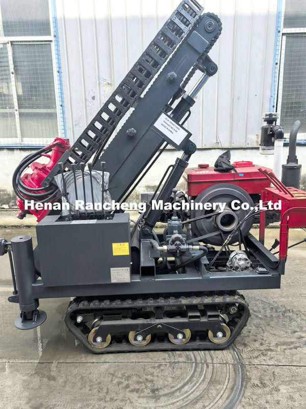 30m Głębokość Mały żeglarz Pneumatyczny sterownik sterowniczy Żuraw Pipe Drilling Machine DTH Drilling Rig
