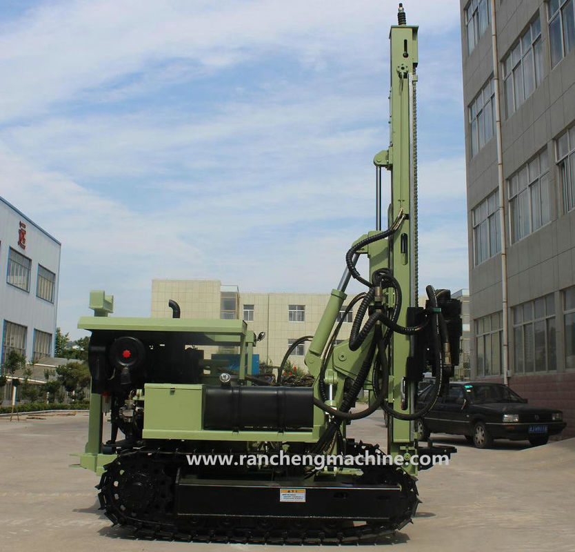 RC130Y Micro Pile Rig Wyjątkowa średnica wiertni 400 mm Idealna do wszechstronnej wiertni wody i wiertni DTH
