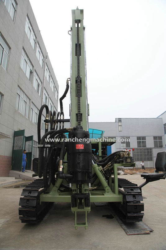 RC130Y Micro Pile Rig Wyjątkowa średnica wiertni 400 mm Idealna do wszechstronnej wiertni wody i wiertni DTH