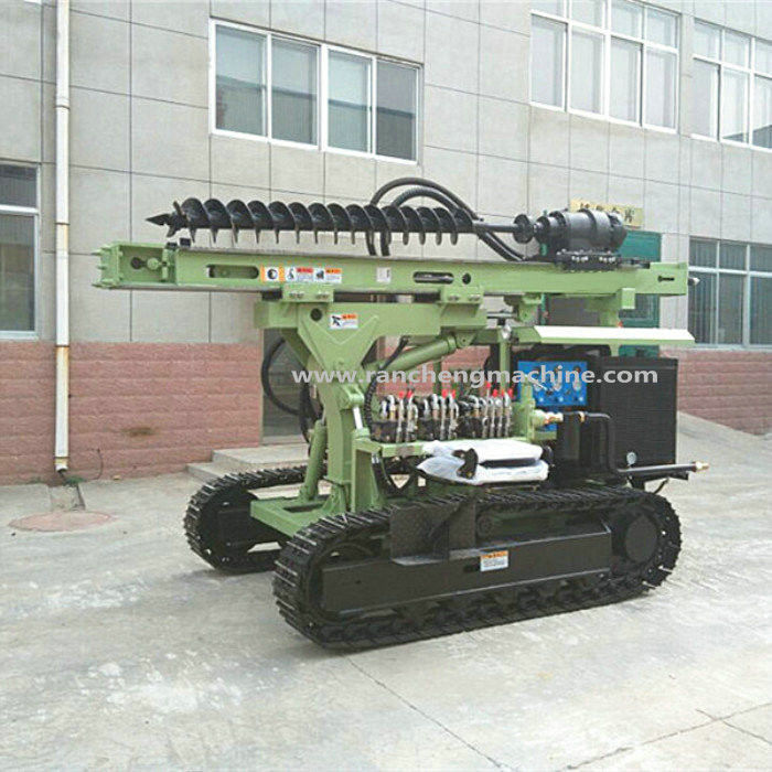 Max Bore Diameter 400mm RC130Y Micro Pile Rig Versatile Drilling Solution For Water Wells Auger Piles Projekty DTH