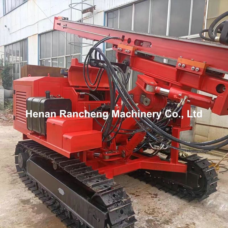 RC130Y Micro Pile Rig 400mm Bore Diameter Water Well Auger Pile DTH