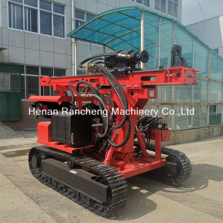 RC130Y Micro Pile Rig 400mm Bore Diameter Water Well Auger Pile DTH