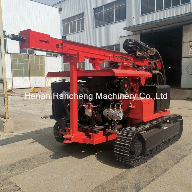 RC130Y Micro Pile Rig 400mm Bore Diameter Water Well Auger Pile DTH