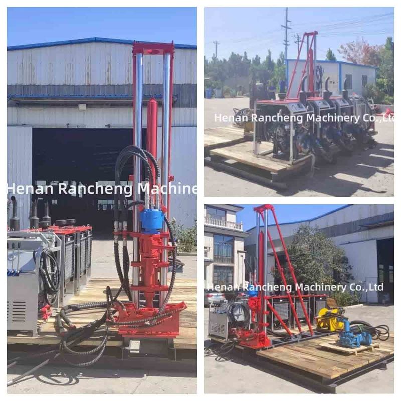 480m Sprzęt górniczy geologiczny RCK400P Przenośny wiertnik hydrauliczny