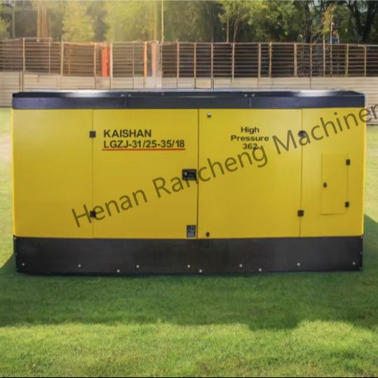 25bar 1107cfm Diesel śruby sprężarka powietrza do studni wodnej z 400hp Yuchai