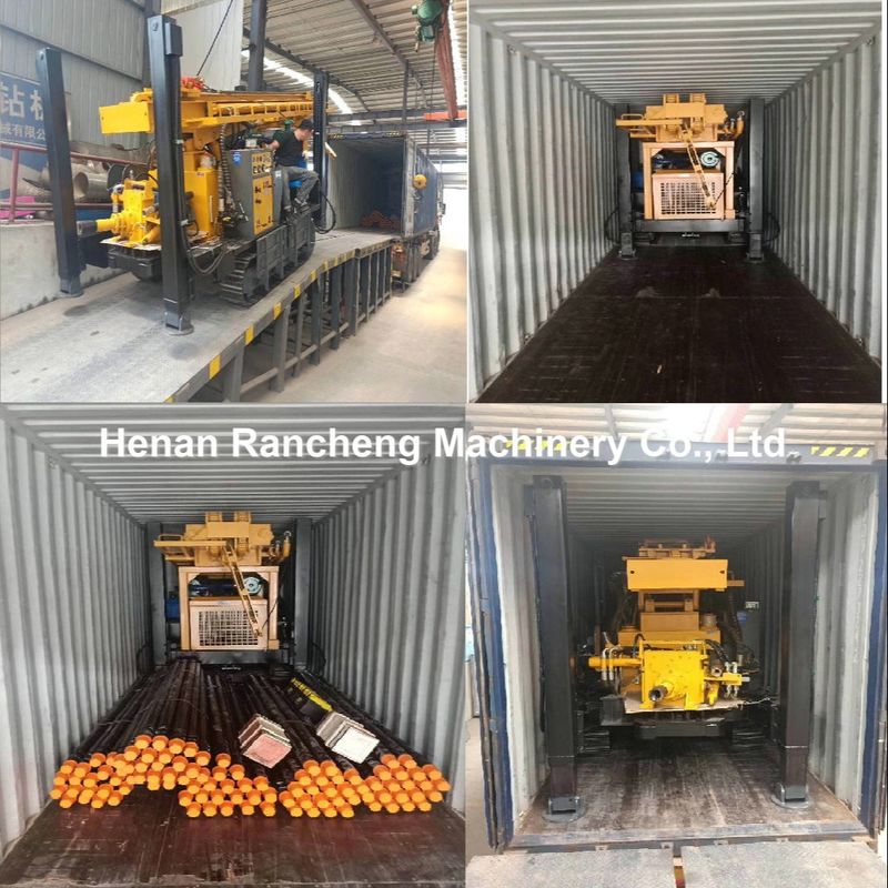 Hydrauliczna maszyna wiertnicza wiertarki wodnej 680m z silnikiem Cummins o mocy 154 kW