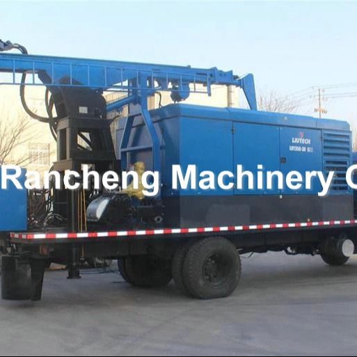 200 m głębokowodna wiertarka wiertarna z 118 HP Cu-mmins dla 115-350 mm wiercenia