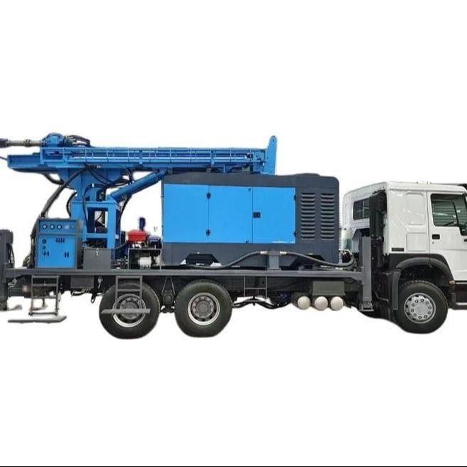 200 m głębokowodna wiertarka wiertarna z 118 HP Cummins dla 115-350 mm wiercenia