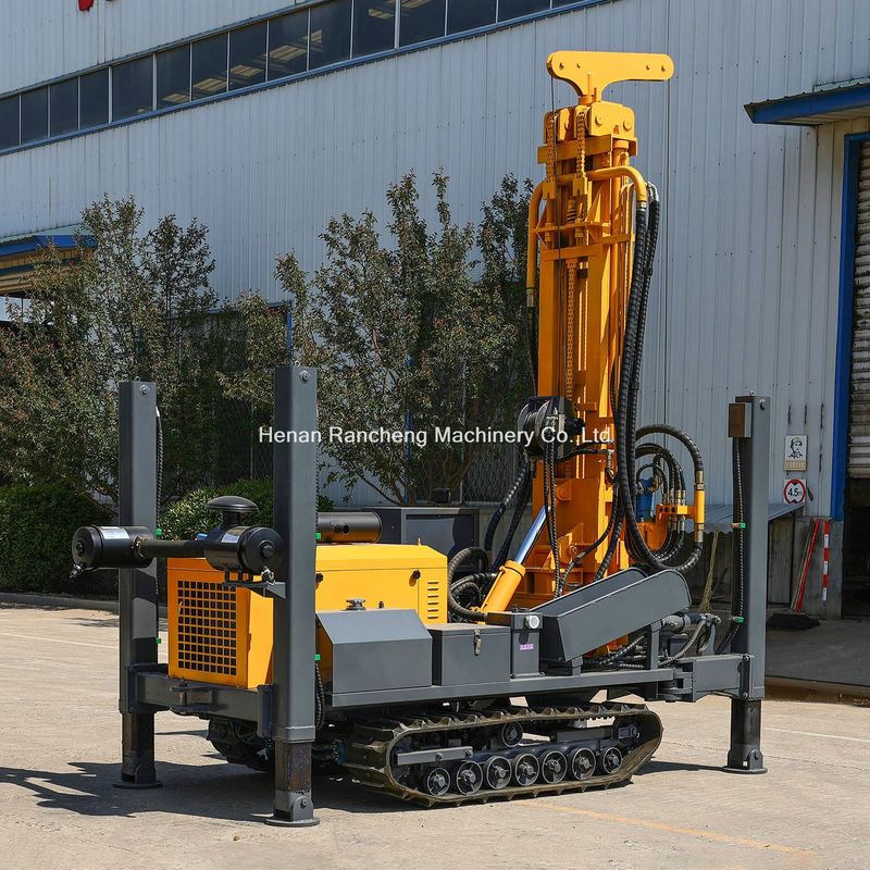 Wysokie nogi hydrauliczne 350m Wędrowca wiertarka wiertarka wodna z silnikiem 91KW