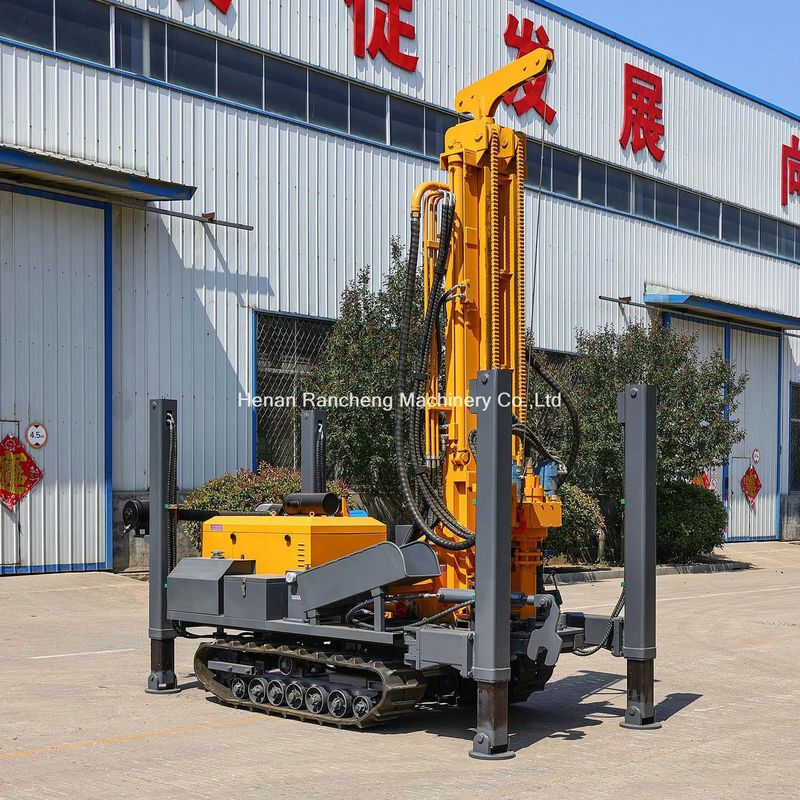 Wysokie nogi hydrauliczne 350m Wędrowca wiertarka wiertarka wodna z silnikiem 91KW