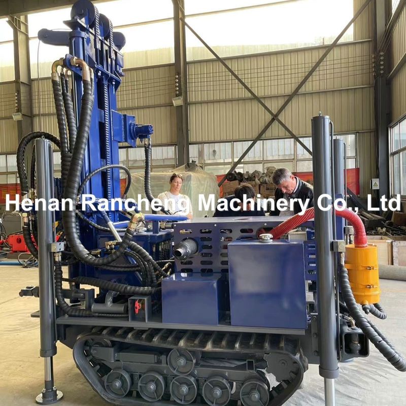 Wysokiej wydajności Yuchai 180m Głębokość wiertni RCF180S Mini Wodny Well Drilling Machine