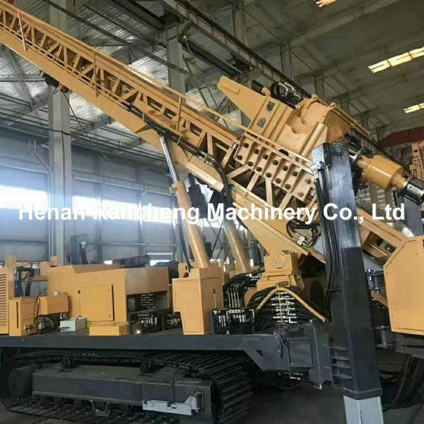 RCF700C Wielofunkcyjna maszyna wiertnicza 700 metrów Crawler Mounted Mobile Water Well Drilling Rig
