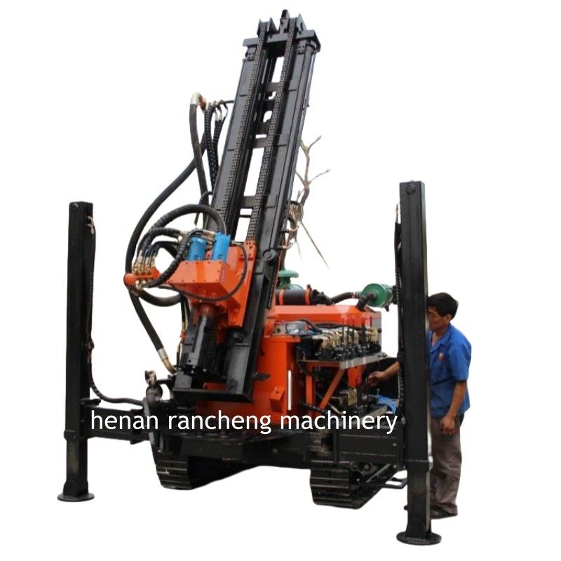 180m Deep Rock RCF180C Crawler Przenoszący wielofunkcyjny wodociąg wiertniczy w magazynie