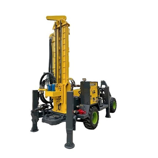 RCF220W Rodzaj przyczepy DTH Wodny wiertarki wiertarki napędzane przez 65 kW silnik