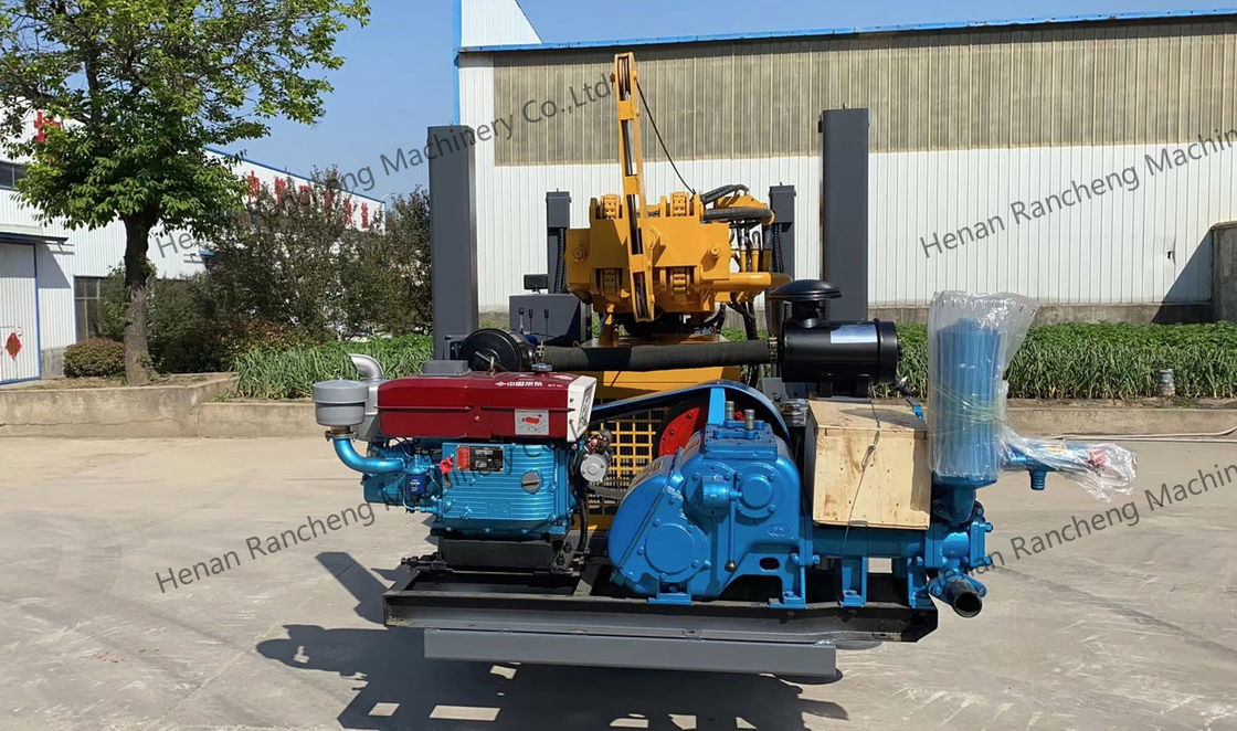 280 m urządzenie wiertnicze do wiertni wody o maksymalnym momentu obrotowym 7000-9000Nm - silnik hydrauliczny Diesla