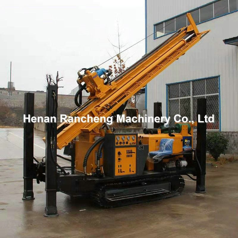 350m Crawler Mounted Water Well Drilling Rig Maszyna do wiercenia otworu Pneumatyczna maszyna do wiercenia wody Maszyna do wiercenia studni