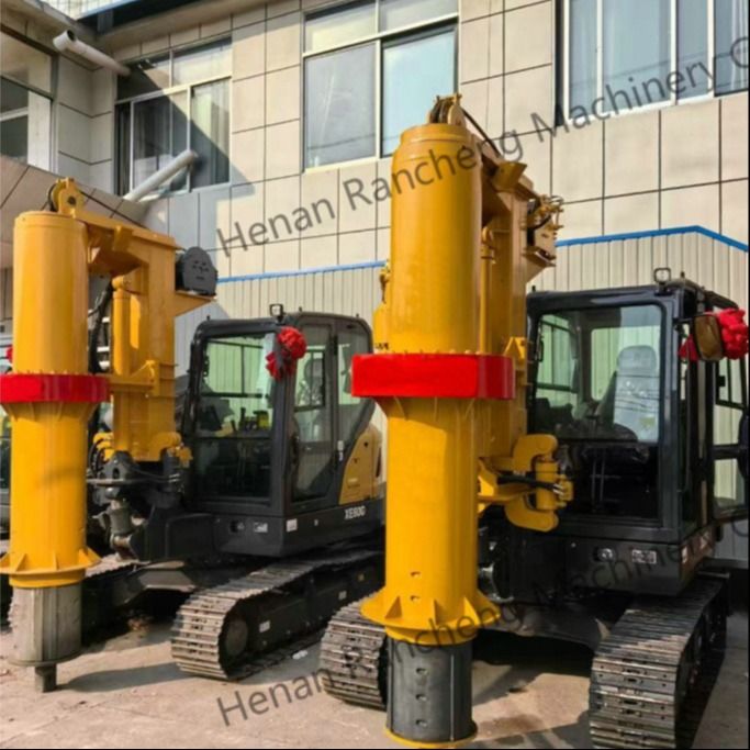 RCQ-10C Hydraulic Mini Pile Drilling Rig 10m Głębokość Z 10-45RPM R/Min Prędkość obrotowa