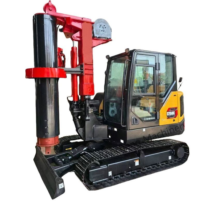 RCQ-10C Hydraulic Mini Pile Drilling Rig 10m Głębokość Z 10-45RPM R/Min Prędkość obrotowa