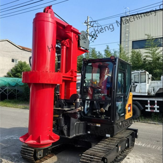 RCQ-10C Hydraulic Mini Pile Drilling Rig 10m Głębokość Z 10-45RPM R/Min Prędkość obrotowa