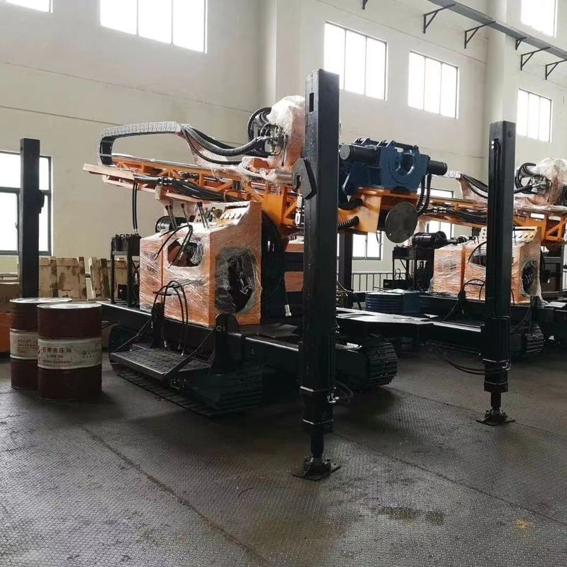 RCJ150RC Hydraulic Engineer Drilling Rig dla silnika o mocy 125W 8000N.M Max Output Torque
