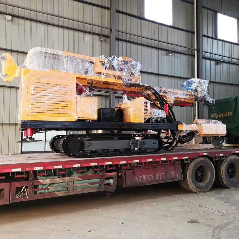 RCJ150RC Hydraulic Engineer Drilling Rig dla silnika o mocy 125W 8000N.M Max Output Torque