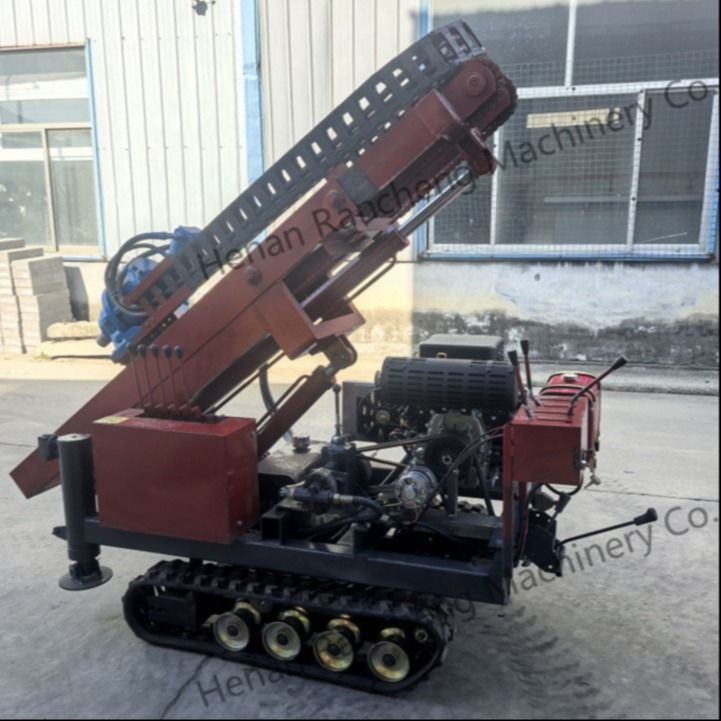 RCKM-30S Mały hydrauliczny sterownik stosów dla instalacji stosów słonecznych z silnikiem benzynowym o mocy 28 KM