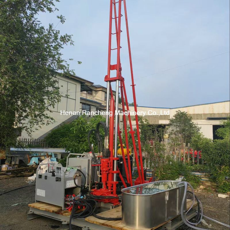 100-240RPM Winch Narysowana prędkość obrotowa Mały rdzeń wiertniczy 96L/min System hydrauliczny Narysowany przepływ