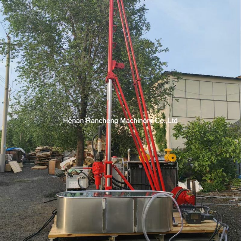 100-240RPM Winch Narysowana prędkość obrotowa Mały rdzeń wiertniczy 96L/min System hydrauliczny Narysowany przepływ