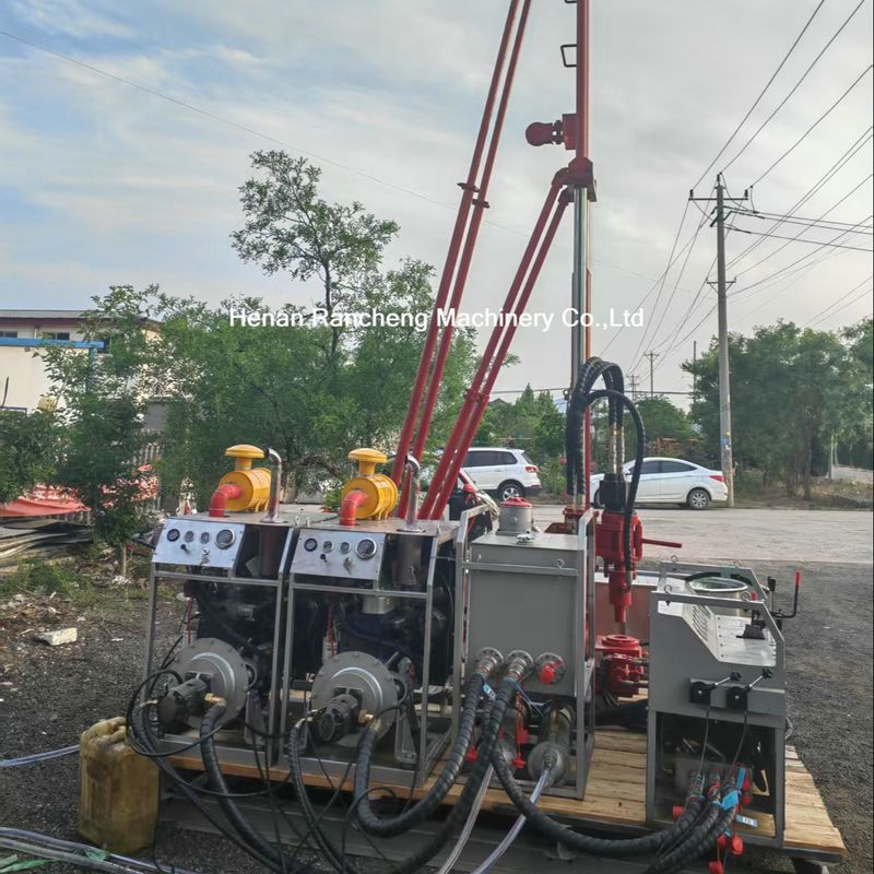 100-240RPM Winch Narysowana prędkość obrotowa Mały rdzeń wiertniczy 96L/min System hydrauliczny Narysowany przepływ
