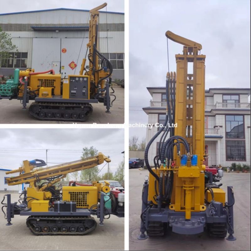 150M Crawler zamontowany głęboki odwiert do wiertni wodnej hydrauliczna maszyna do wiertni wody