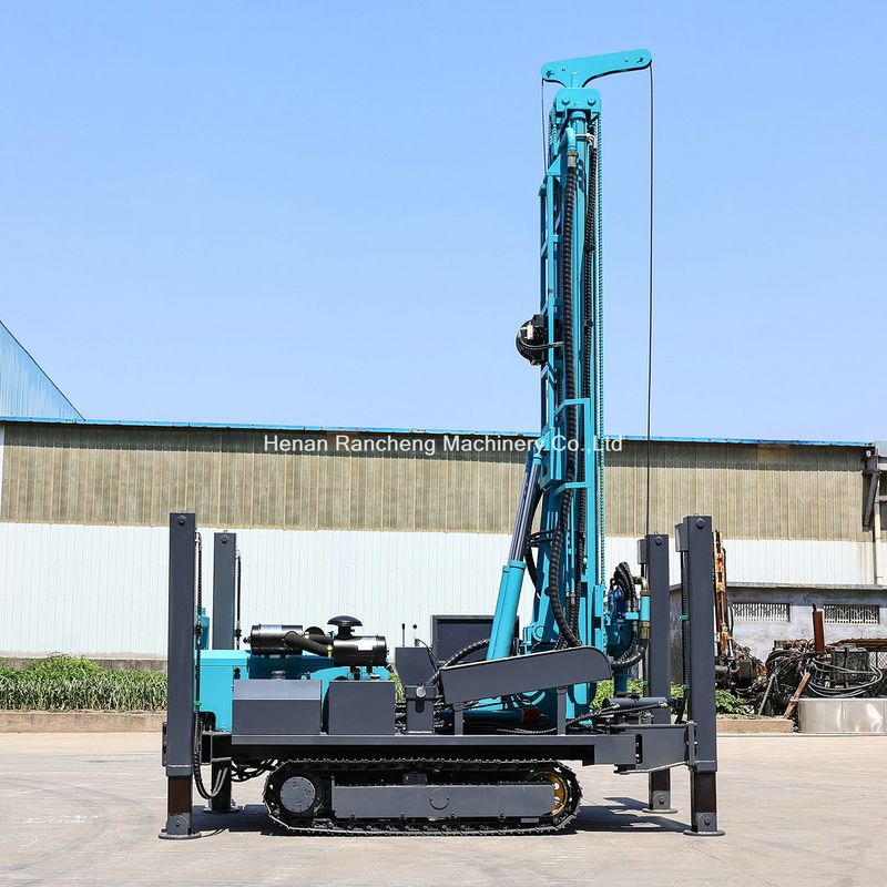 W pełni hydrauliczna gąsienicowa wiertnica do studni głębinowych 400 metrów 140 - 350mm średnicy wiercenia