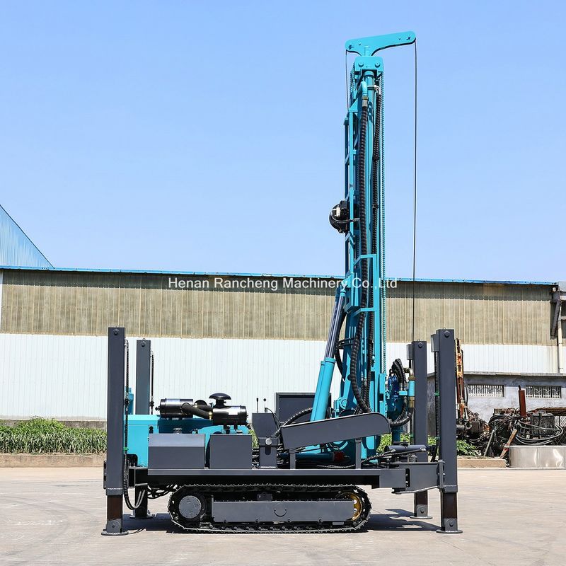W pełni hydrauliczna gąsienicowa wiertnica do studni głębinowych 400 metrów 140 - 350mm średnicy wiercenia