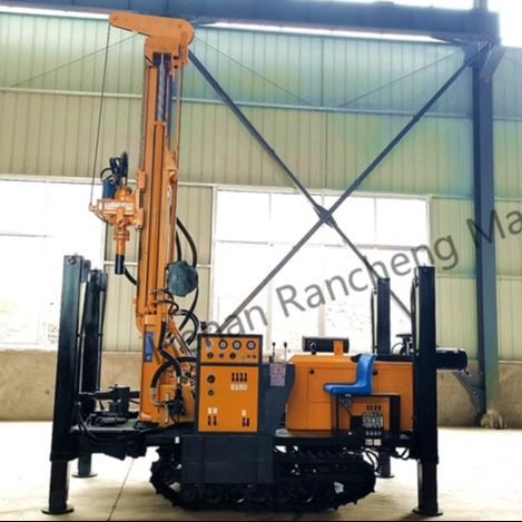 W pełni hydrauliczna gąsienicowa wiertnica do studni głębinowych 400 metrów 140 - 350mm średnicy wiercenia