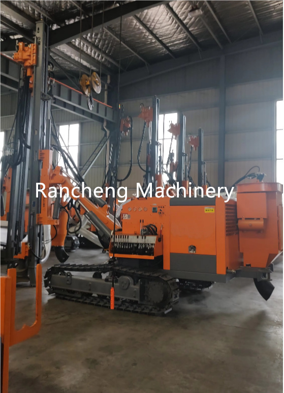 Hydraulic Surface Down-The-Hole Separated (DTH) Drilling Rig For Open-Pit Mining