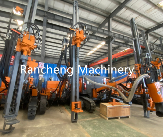 Hydraulic Surface Down-The-Hole Separated (DTH) Drilling Rig For Open-Pit Mining