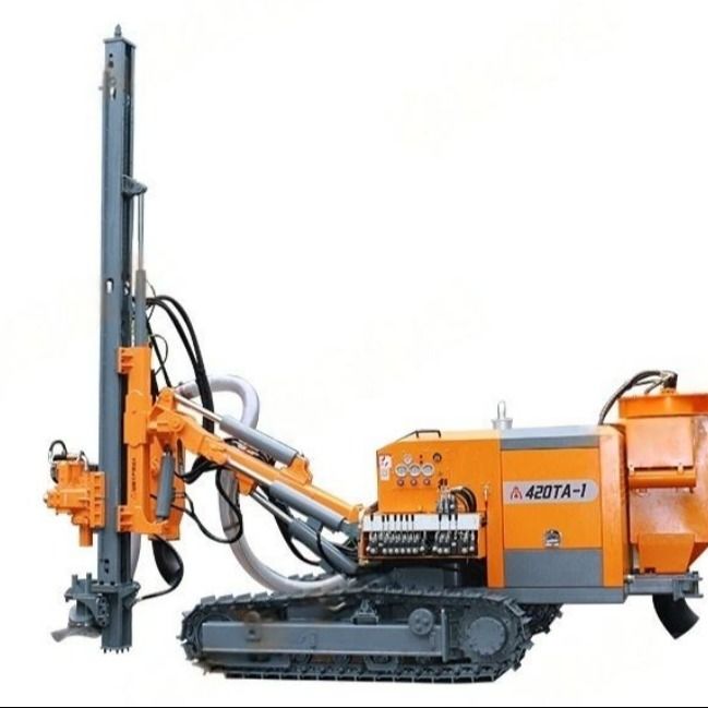 Zintegrowany typ przenośnej wiertnicy DTH do wierceń w twardych skałach, hydrauliczna wiertnica DTH do otworów strzałowych