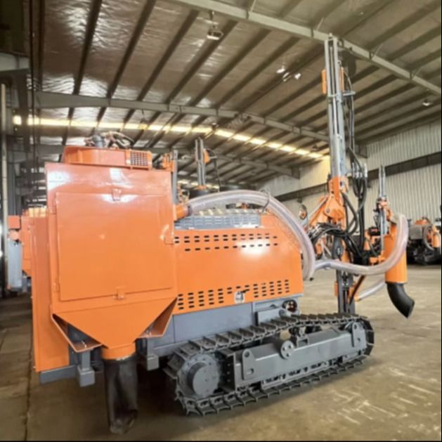 Hydrauliczna wiertnica powierzchniowa DTH (Down-The-Hole) z separacją do momentu obrotowego 3200 Nm