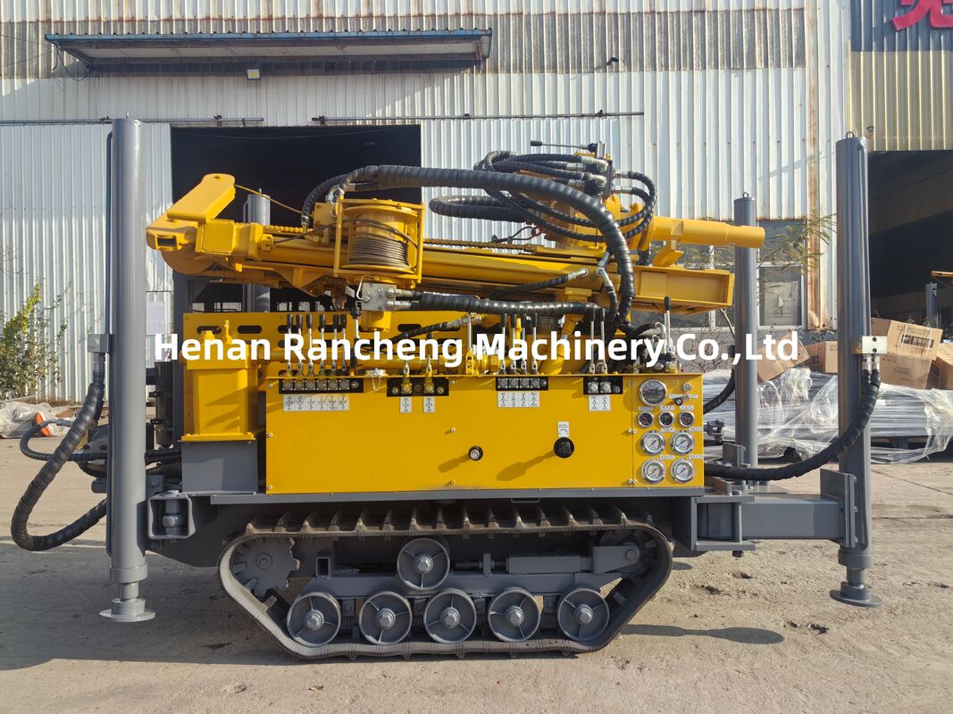 Maszyna do wiercenia studni wodnych o głębokości 180 m 77,3 kW Silnik Crawler Woda do wiercenia studni