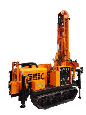 150 m głębokości crawler chodzący wodna maszyna wiertnicza z silnikiem wysokoprężnym o mocy 42 kW