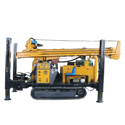 Hydrauliczna maszyna wiertnicza wiertarki wodnej 70 kW Silnik wysokoprężny 260 m Głębokość wiercenia
